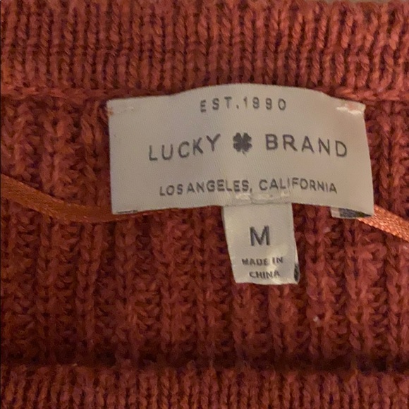 Boho vibes! Lucky Brand bell sleeve sweater - Picture 6 of 9